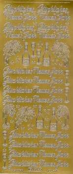 Sticker glückliches neues Jahr